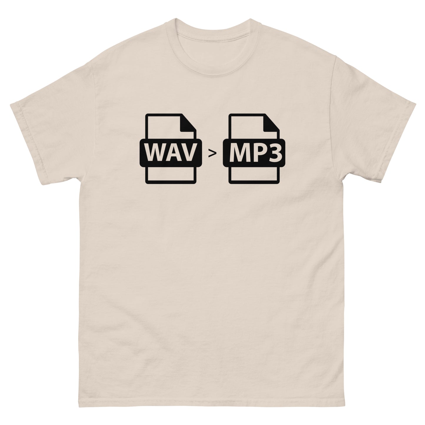 WAV > MP3 T-Shirt